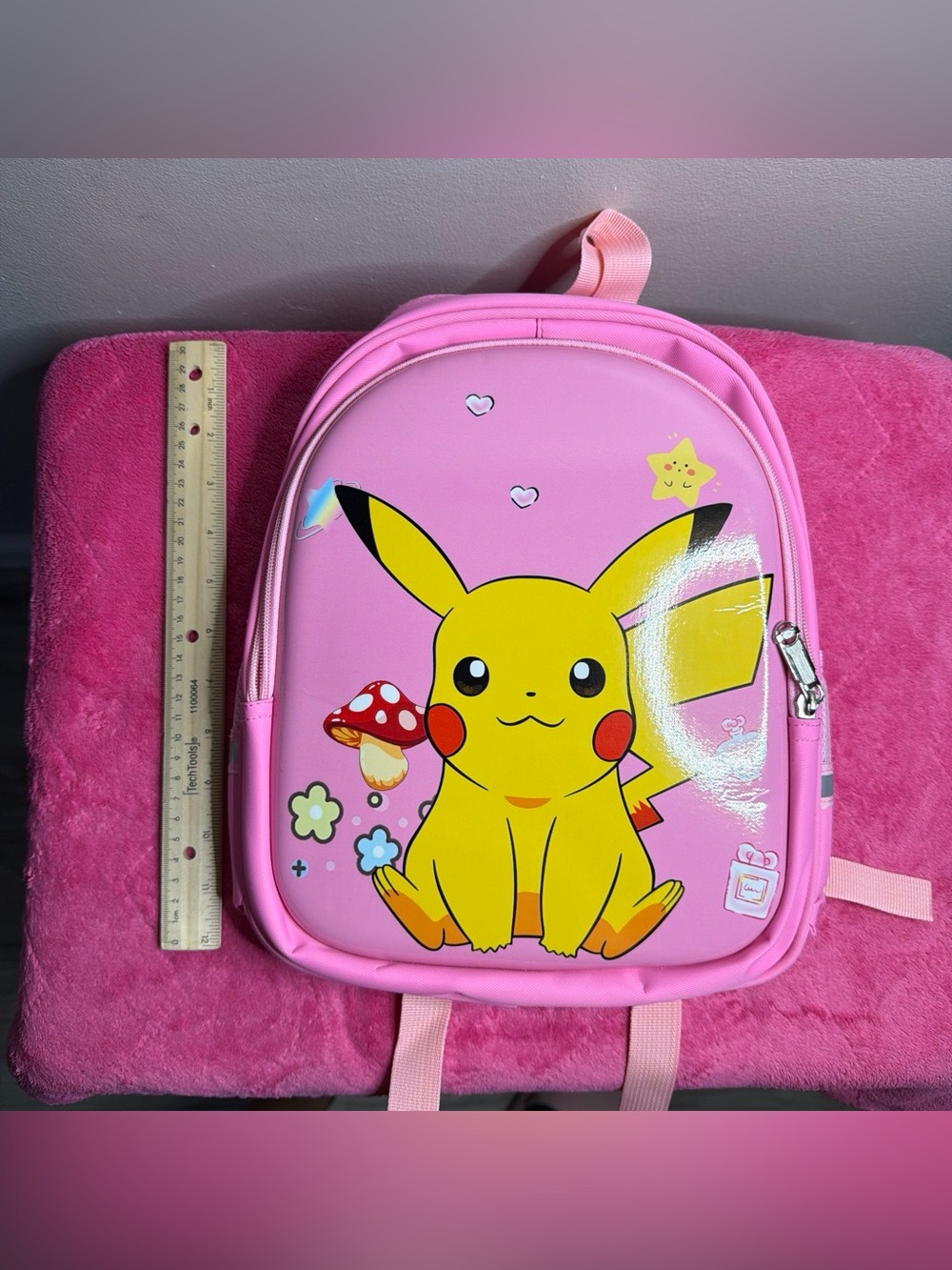 Cute Pink Pikachu Kids Backpack